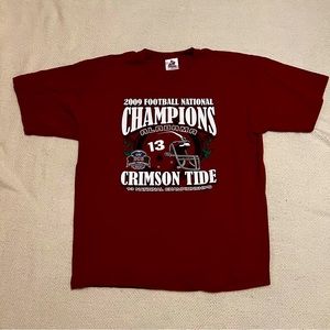 VINTAGE Red Alabama 2009 Tee